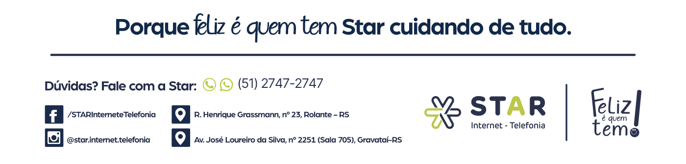 Contato STAR - Internet e Telefonia